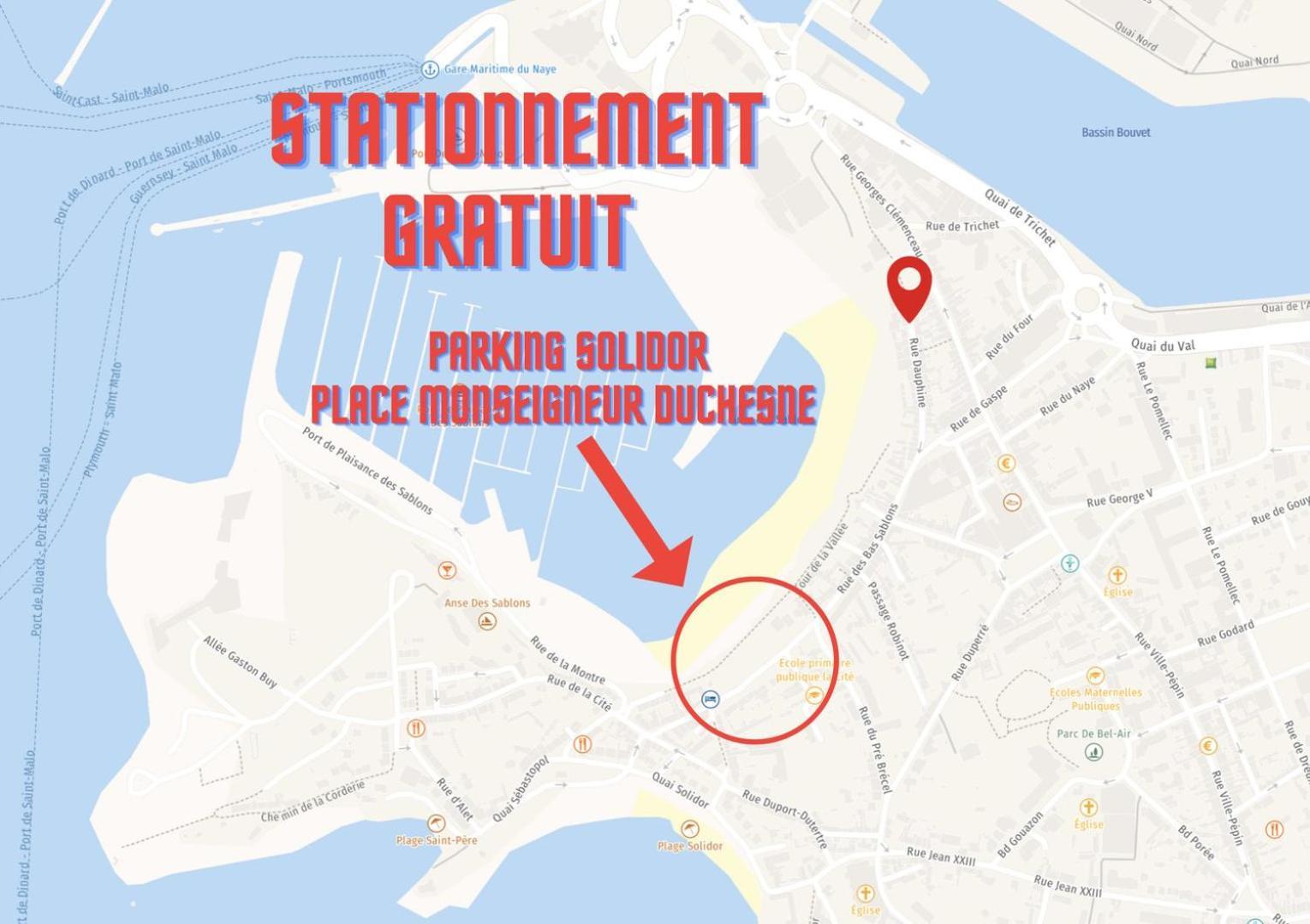 L'Atelier - Plage A 50M Et Remparts A 500M Saint-Malo Eksteriør bilde